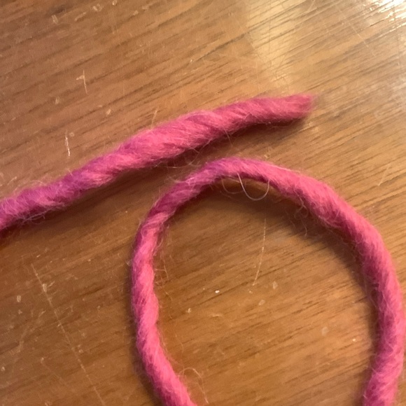 Raspberry Pink Wool Alpaca - Picture 5 of 6